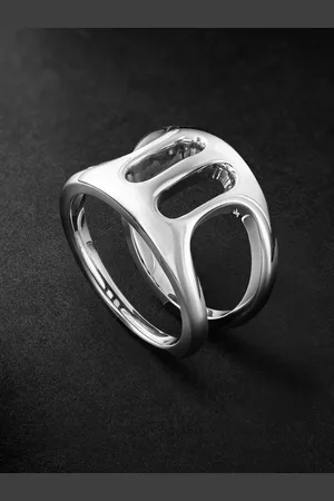 HOORSENBUHS Phantom III Sterling Ring - Men - - 10