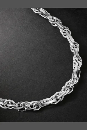 Lauren Rubinski White Gold Necklace - Men