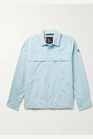 Moncler Nax Logo-Appliquéd Shell Shirt Jacket - Men - - 1