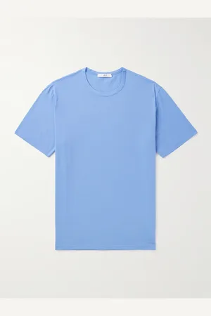 Mr P. Garment-Dyed Organic Cotton-Jersey T-Shirt - Men - - S