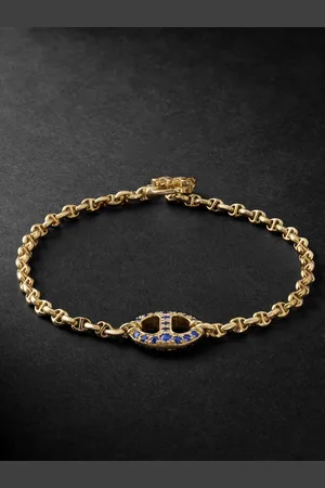 HOORSENBUHS 18-Karat , Sapphire and Diamond Bracelet - Men - - L