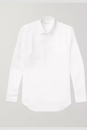 Loro Piana André Slub Linen Shirt - Men - - XL
