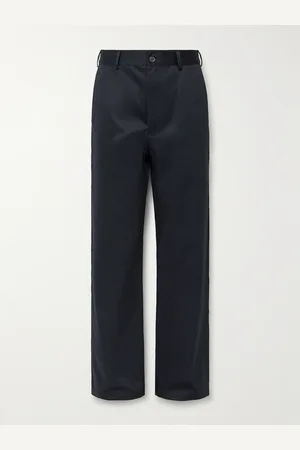 NILI LOTAN Corentin Straight-Leg Cotton-Twill Trousers - Men - - UK/US 34
