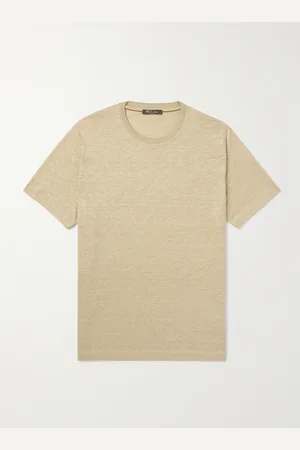 Loro Piana Linen T-Shirt - Men - - XXL