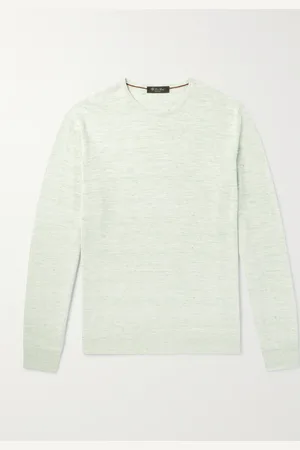 Loro Piana Linen and Silk-Blend Sweater - Men - - IT 56