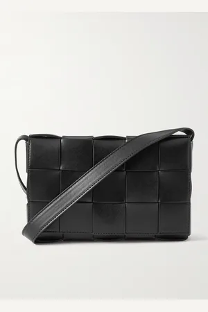 Bottega Veneta Cassette Intrecciato Leather Messenger Bag - Men