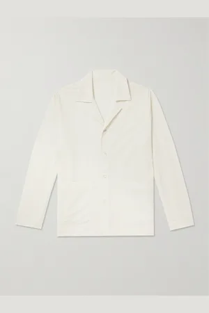 Stoffa Wool-Seersucker Overshirt - Men - - IT 52