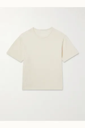 Stoffa Cotton and Silk-Blend Piqué T-Shirt - Men - - IT 54