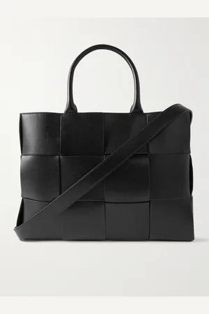Bottega Veneta Small E/W Arco Intrecciato Leather Tote Bag - Men
