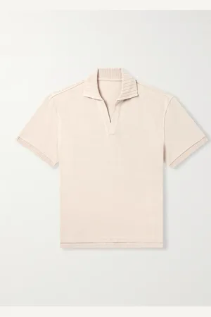Stoffa Cotton-Piqué Polo Shirt - Men - - IT 48