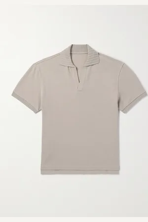 Stoffa Cotton-Piqué Polo Shirt - Men - - IT 48