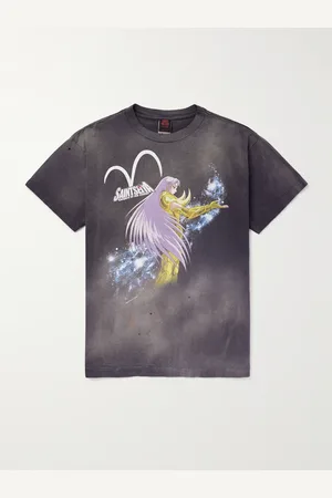 SAINT MXXXXXX Saint Seiya Printed Cotton-Jersey T-Shirt - Men - - XL