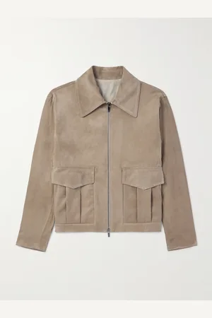 Stoffa Suede Bomber Jacket - Men - - IT 54