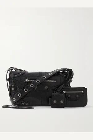 Balenciaga Le Cagole XS Arena Textured-Leather Messenger Bag - Men