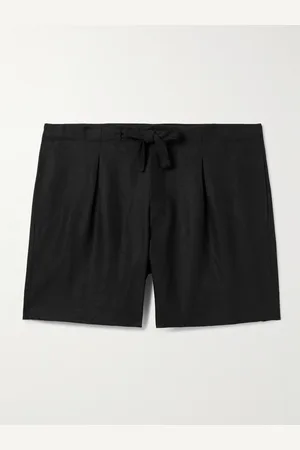 Stoffa Linen-Twill Shorts - Men - - IT 46