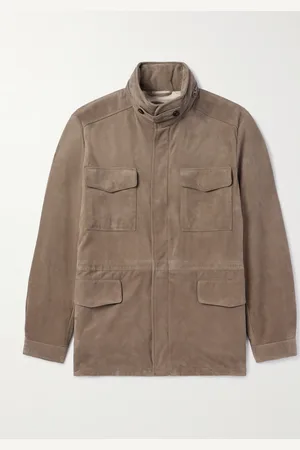 Loro Piana Traveller Suede Jacket - Men - - IT 56