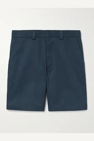 Gucci Straight-Leg Webbing-Trimmed Cotton-Twill Shorts - Men - - IT 50