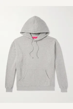 THE ELDER STATESMAN Daily Cotton and Cashmere-Blend Hoodie - Men - - M