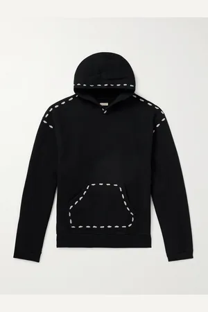 KAPITAL Marionette Printed Cotton-Jersey Hoodie - Men - - 1