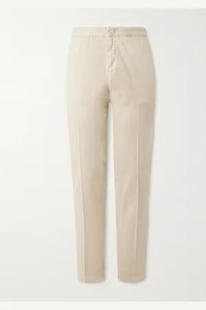 Loro Piana Straight-Leg Linen-Blend Trousers - Men - - IT 54