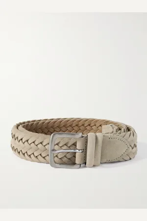 Mr P. 3.5 Braided Suede Belt - Men - - EU 100