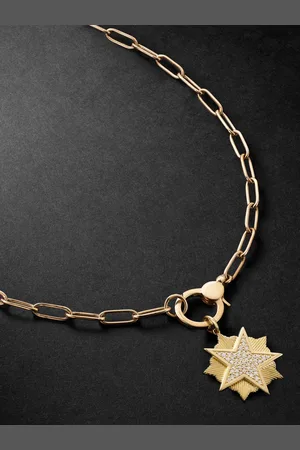 Ileana Makri Star Diamond Pendant Necklace - Men