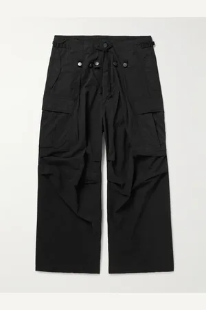 KAPITAL Jumbo Wide-Leg Cotton-Blend Ripstop Cargo Trousers - Men - - 3