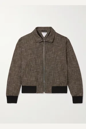 Bottega Veneta Wool-Blend Tweed Blouson Jacket - Men - - IT 52