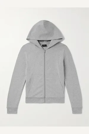 Balenciaga Slim-Fit Cotton-Blend Jersey Zip-Up Hoodie - Men - - M