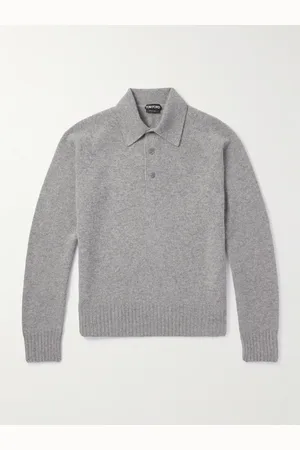 Tom Ford Brushed Cashmere Polo Shirt - Men - - IT 54
