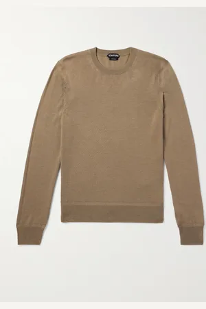 Tom Ford Cashmere and Silk-Blend Sweater - Men - - IT 48
