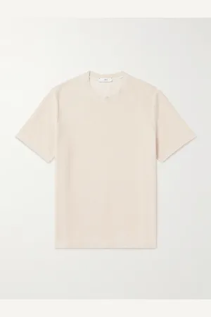 Mr P. Textured Cotton T-Shirt - Men - - M