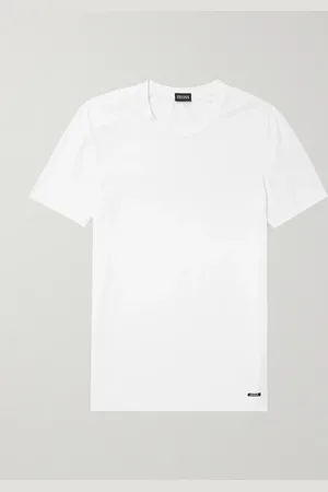 Ermenegildo Zegna Stretch-Cotton Jersey T-Shirt - Men - - XXL