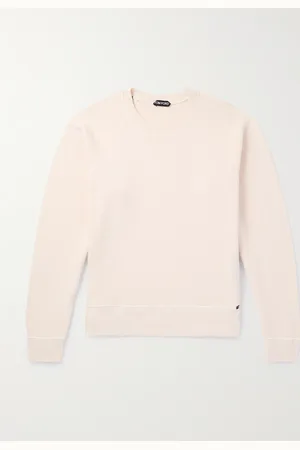 Tom Ford Slim-Fit Garment-Dyed Cotton-Jersey Sweatshirt - Men - - IT 58
