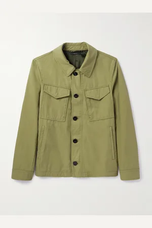 Tom Ford Peach Cotton-Gabardine Overshirt - Men - - IT 44