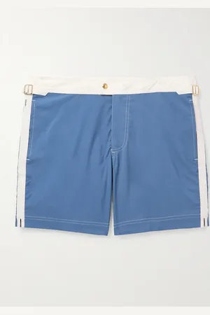 Tom Ford Slim-Fit Mid-Length Striped Swim Shorts - Men - - IT 46