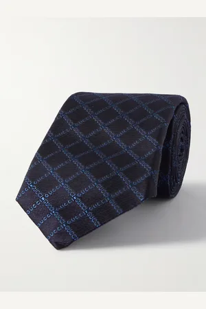 Gucci 7cm Logo-Jacquard Silk-Twill Tie - Men
