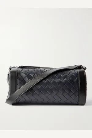Bottega Veneta Brick Intrecciato Leather Messenger Bag - Men