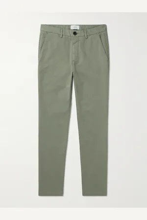 Mr P. Straight-Leg Cotton-Blend Twill Chinos - Men - - 28