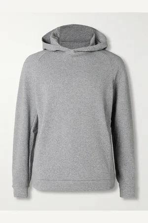 Lululemon At Ease Double-Knit Textured Cotton-Blend Hoodie - Men - - XL