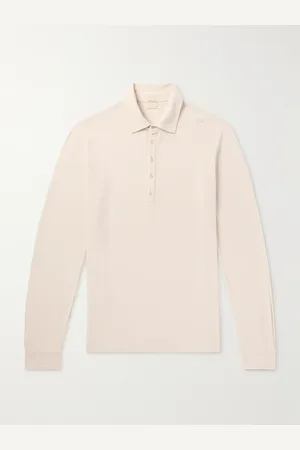 MASSIMO ALBA Ischia Cotton and Cashmere-Blend Jersey Polo Shirt - Men - - XXL