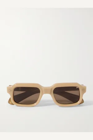 JACQUES MARIE MAGE Sandro Rectangular-Frame Acetate Sunglasses - Men