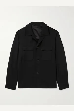 Mr P. Wool-Twill Overshirt - Men - - S