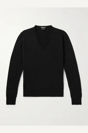 Tom Ford Slim-Fit Cashmere and Silk-Blend Sweater - Men - - IT 52