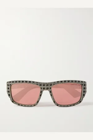 Dior Dior3D S1I Square-Frame Textured-Acetate Sunglasses - Men