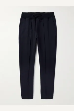Loro Piana Whitney Tapered Cotton, Silk and Cashmere-Blend Jersey Sweatpants - Men - - XXL