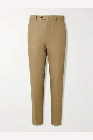 Loro Piana Carlo Straight-Leg Linen-Twill Trousers - Men - - IT 48