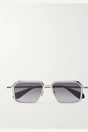 JACQUES MARIE MAGE Vasco Square-Frame -Tone Sunglasses - Men