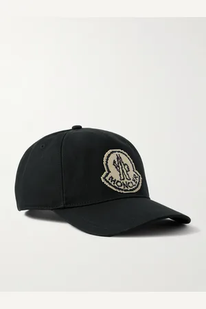 Moncler Logo-Appliquéd Cotton-Twill Baseball Cap - Men