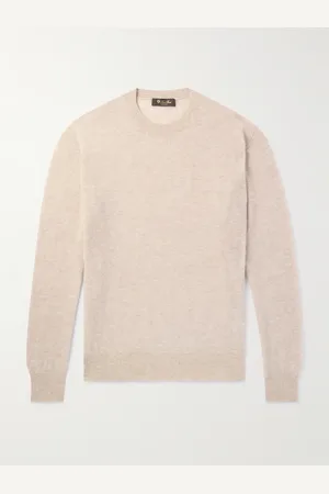 Loro Piana Brushed Cashmere and Silk-Blend Sweater - Men - - IT 52